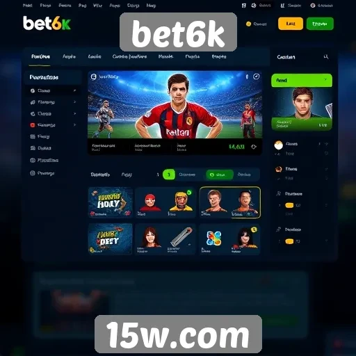 Análise da interface do usuário no bet6k